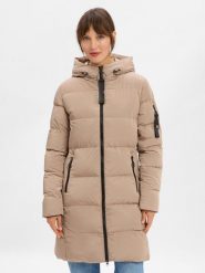 Marie Lund Pikowany płaszcz Kobiety beżowy, 44. Brązowe płaszcze damskie Marie Lund, na zimę, bez wzorów, eleganckie. Za 749.95 zł.