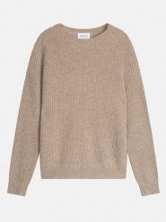 Perfect Cashmere Kaszmirowy sweter "Oceane" w kolorze beżowym rozmiar: S. Brązowe swetry klasyczne damskie Perfect Cashmere, s, z kaszmiru, bez kołnierzyka. Za 506.32 zł.