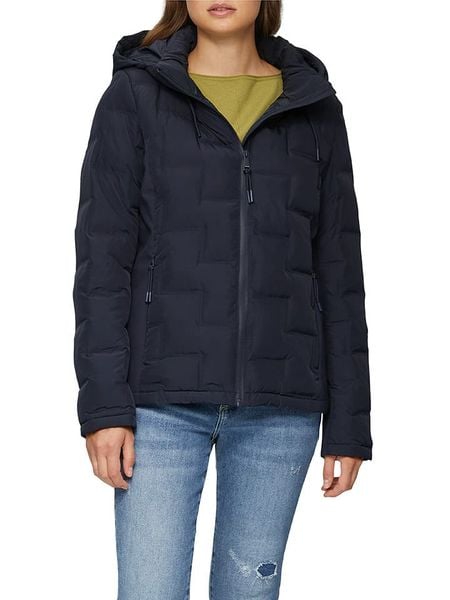 S.OLIVER RED LABEL Kurtka pikowana w kolorze granatowym rozmiar: 38. Niebieskie kurtki damskie s.Oliver RED LABEL, s, bez wzorów, bez kaptura. Za 284.82 zł.