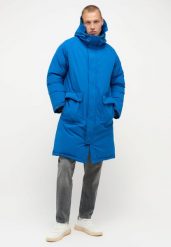 MUSTANG LONG PARKA MĘSKA KURTKA ZIMOWA CIEPŁA NA ZIME SNORKEL BLUE 1014472 5337. Niebieskie kurtki męskie Mustang, na zimę, l, bez wzorów. Za 329.99 zł.