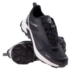 Buty Elbrus Dongo Wp 92800401465 czarne. Czarne buty sportowe na co dzień męskie z gumy, bez zapięcia. Za 386.39 zł.