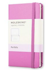 Moleskine Teczka w kolorze różowym na notatki - 10 x 6,5 cm rozmiar: onesize. Różowe aktówki damskie Moleskine, z tkaniny. Za 24.45 zł.