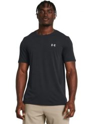 Under Armour Koszulka sportowa "Vanish Seamless" w kolorze granatowym rozmiar: S. Niebieskie t-shirty sportowe męskie Under Armour, s, z materiału, bez ramiączek, outdoorowe. Za 145.95 zł.