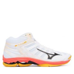Buty halowe Mizuno. Brązowe buty sportowe na co dzień męskie Mizuno, bez zapięcia, mizuno wave. Za 419.99 zł.