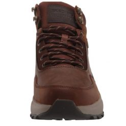 Buty trekkingowe Męskie Skechers. Brązowe buty trekkingowe męskie Skechers, bez zapięcia, trekkingowe, Skechers Sport. Za 387.99 zł.