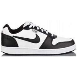 Buty do chodzenia męskie Nike Ebernon Low Prem. Białe obuwie do biegania damskie Nike. Za 351.00 zł.