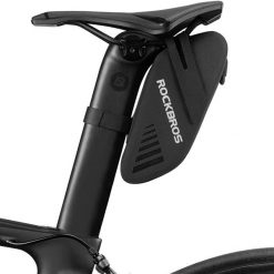 Torebka rowerowa pod siodełko Rockbros AS-078 0,6l. Czarne torebki klasyczne damskie ROCKBROS, bez wzorów, bez dodatków. Za 88.00 zł.