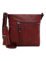 Tamaris Torebka "Nele" w kolorze czerwonobrązowym - 22 x 23 x 3 cm rozmiar: onesize. Brązowe torebki klasyczne damskie Tamaris, bez wzorów, z materiału, bez dodatków. Za 100.28 zł.