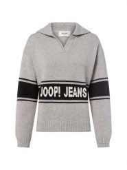Joop Jeans sweter z dzianiny - Kilo Kobiety Bawełna szary, M. Szare swetry klasyczne damskie Joop! Jeans, m, z bawełny, bez kołnierzyka. Za 429.95 zł.
