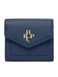 Beverly Hills Polo Club Portfel CWBEO-BHPC-W1-003-SS26 Granatowy. Niebieskie portfele damskie Beverly Hills Polo Club, bez wzorów, ze skóry. Za 59.99 zł.