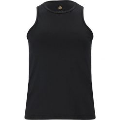 Damski tank top Athlecia Almi. Czarne topy damskie Endurance, bez wzorów, bez kołnierzyka. Za 160.50 zł.