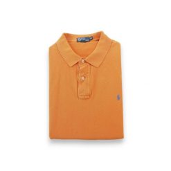 Second life - Koszulka polo męska Polo Ralph Lauren - Stan bardzo dobry. Brązowe koszulki polo męskie Ralph Lauren, l, bez wzorów, bez ramiączek. Za 127.76 zł.
