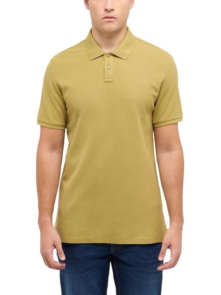 Mustang Koszulka polo "Palco" w kolorze khaki rozmiar: XL. Brązowe koszulki polo męskie Mustang, xl, bez wzorów, z bawełny, bez ramiączek. Za 83.42 zł.