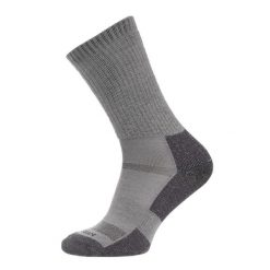 Skarpety Trekkingowe Na Giean Enhanced Medium Weight Crew Grey. Szare skarpetki damskie NA GIEAN, bez wzorów, z wełny. Za 78.99 zł.