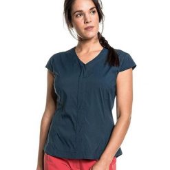 Koszula trekkingowa damska Schöffel Hohe Reuth. Niebieskie koszule damskie Schöffel, bez wzorów, z elastanu, sportowe, bez kołnierzyka, bez ramiączek. Za 216.70 zł.