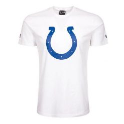 Koszulka Indianapolis Colts NFL. Białe t-shirty sportowe męskie New Era, l, z materiału, bez ramiączek, do piłki nożnej. Za 126.50 zł.