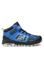 Skechers Sneakersy Fuse Tread Trekor 403712L/RYBK Niebieski. Niebieskie buty sportowe chłopięce Skechers, ze skóry, bez zapięcia. Za 219.99 zł.