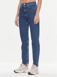 Calvin Klein Jeans Jeansy Authentic J20J221831 Niebieski Straight Fit. Niebieskie jeansy damskie Calvin Klein Jeans. Za 249.99 zł.