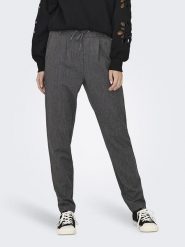 ONLY Spodnie w kolorze antracytowym rozmiar: M/L30. Czarne spodnie materiałowe damskie Only, bez wzorów, z materiału. Za 127.35 zł.