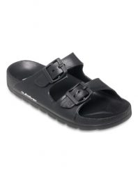 Sandały dla Mężczyzn EMBARK. Czarne sandały męskie Quiksilver, z materiału, bez zapięcia. Za 149.99 zł.