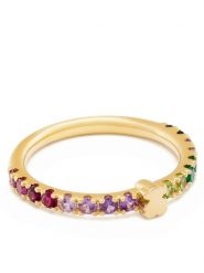 TOUS Pierścionek 1004564012 Złoty. Żółte pierścionki damskie Tous, metalowe. Za 479.99 zł.