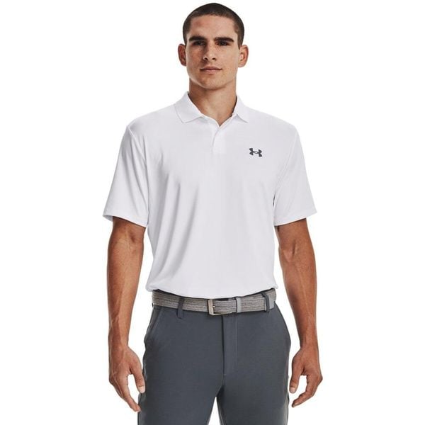 Koszulka polo męska Under Armour Matchplay Polo. Białe koszulki polo męskie Under Armour, m, bez wzorów, bez ramiączek. Za 149.99 zł.