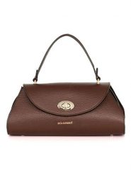 Mia Tomazzi Skórzana torebka "Bardelli" w kolorze brązowym - 33 x 15,5 x 15 cm rozmiar: onesize. Brązowe torebki klasyczne damskie Mia Tomazzi, bez wzorów, z materiału, bez dodatków. Za 304.99 zł.