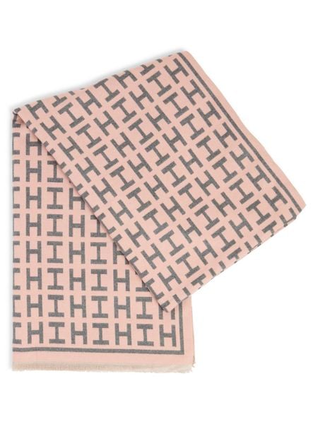 Marie Lund Szalik Kobiety wiskoza różowy|szary, ONE SIZE. Czerwone szaliki i kominy damskie Marie Lund, bez wzorów, z wiskozy. Za 99.95 zł.