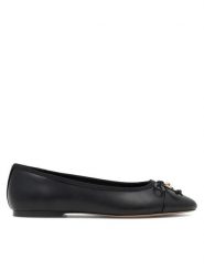 Nine West Baleriny 122AL4108 Czarny. Czarne baleriny damskie Nine West, bez wzorów, ze skóry, bez obcasa. Za 109.99 zł.