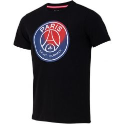 Koszulka męska PSG. Czarne t-shirty sportowe męskie PSG, l, bez ramiączek, do piłki nożnej. Za 149.99 zł.