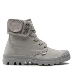 Trapery Palladium. Szare trapery damskie Palladium, bez obcasa. Za 279.99 zł.