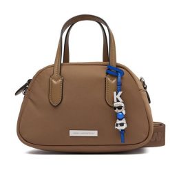 Torebka KARL LAGERFELD. Brązowe torebki klasyczne damskie Karl Lagerfeld, bez wzorów, bez dodatków. Za 779.99 zł.