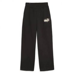 Spodnie sportowe damskie Puma 68169401. Czarne spodnie sportowe damskie Puma, l, z dresówki, na fitness i siłownię. Za 236.45 zł.