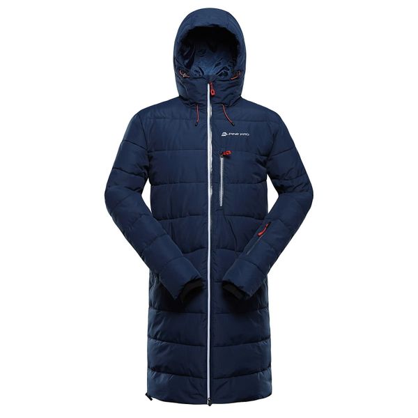 Płaszcz męski zimowy wodoodporny Alpine Pro Puer. Niebieskie płaszcze męskie Alpine Pro, na zimę, m, bez wzorów. W wyprzedaży za 869.00 zł.