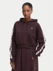 Reebok Bluza Daniella RK25684CCW Brązowy Regular Fit. Brązowe bluzy bez kaptura damskie Reebok, xl, z syntetyku. Za 219.99 zł.