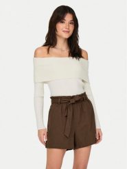 JDY Bluzka Liva 15336133 Écru Regular Fit. Bluzki damskie JDY, l, bez wzorów, z syntetyku, bez ramiączek. Za 139.99 zł.