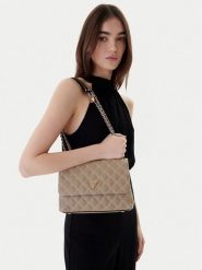 Guess Torebka Giully II HWBQ96 73200 Beżowy. Brązowe torebki klasyczne damskie Guess, z aplikacjami, ze skóry, bez dodatków. Za 589.99 zł.