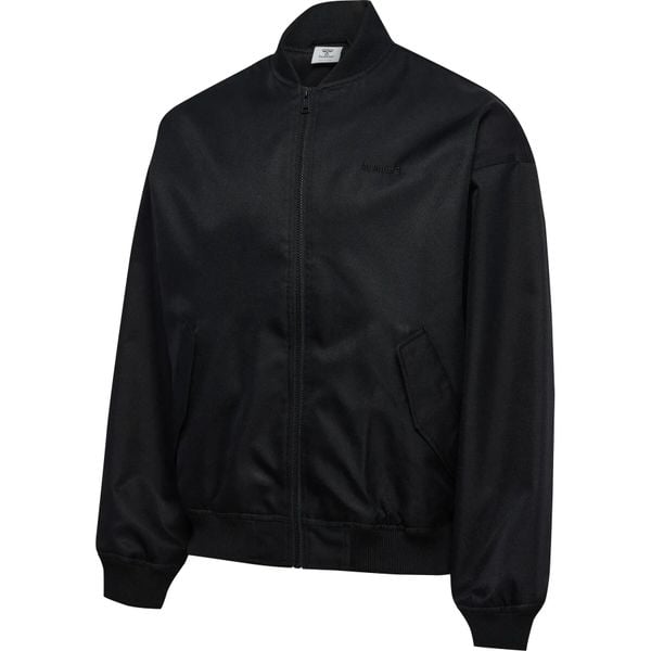 Kurtka z dresu Hummel. Czarne kurtki damskie HUMMEL, s, bez wzorów, z dresówki, bez kaptura. Za 349.00 zł.