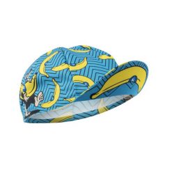 Czapka rowerowa z motywem banana Gist. Niebieskie czapki męskie GIST, bez wzorów, eleganckie. Za 140.00 zł.