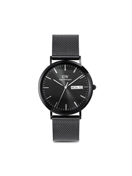Daniel Wellington Zegarek Classic Day Display 40 DW00100831 Czarny. Czarne, analogowe zegarki męskie Daniel Wellington. Za 649.99 zł.