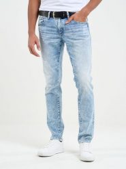 BIG STAR Dżinsy "Jeffray" - Slim fit - w kolorze błękitnym rozmiar: W36/L34. Niebieskie jeansy męskie Big Star. Za 140.53 zł.