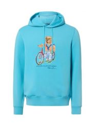 Polo Ralph Lauren Mężczyźni - Bluza Mężczyźni Bawełna niebieski, S. Niebieskie bluzy z kapturem męskie Polo Ralph Lauren, m, z bawełny. Za 1,299.95 zł.