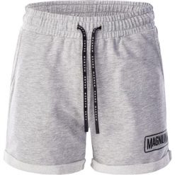 Spodenki treningowe damskie Magnum Caprea Shorts. Szare szorty damskie MAGNUM, bez wzorów. Za 104.94 zł.