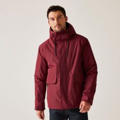 Kurtka męska zimowa ocieplana Sterlings. Brązowe kurtki męskie Regatta, na zimę, l, bez wzorów, z puchu, sportowe, bez kaptura. W wyprzedaży za 329.99 zł.