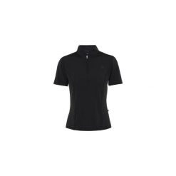 Damska koszulka do jazdy konnej Equipage Awesome. Czarne t-shirty damskie EQUIPAGE, s, bez wzorów, z dżerseju, bez kołnierzyka. Za 236.50 zł.