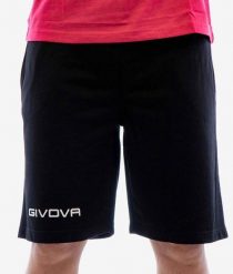 Sportowe bermudy Givova Friends czarne 2XL. Czarne szorty męskie Givova, bez wzorów, z bawełny, sportowe. Za 68.77 zł.