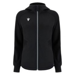 Damska bluza z kapturem full zip Macron Orosei. Czarne bluzy z kapturem damskie Macron. Za 456.00 zł.