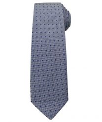 Krawat Męski, Niebiesko-Stalowy w Groszki - Angelo di Monti. Niebieskie krawaty i muchy męskie Angelo di Monti, bez wzorów. Za 45.00 zł.