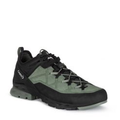 Buty trekkingowe męskie Aku Rock Dfs. Czarne buty trekkingowe męskie Aku, z materiału, bez zapięcia, trekkingowe. Za 419.00 zł.
