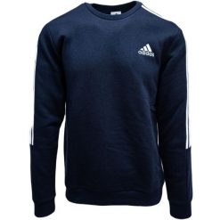 Bluza męska adidas Essentials Sweatshirt. Białe bluzy bez kaptura męskie Adidas, m. Za 151.00 zł.